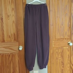 Super soft joggers grape purple